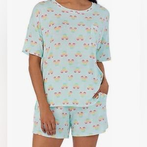 Disney Women's Short Pajama Set with Pockets - Colors - Size S